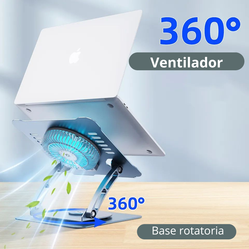 Ventilador Universal giratorio 360 grados para PC o Tablet
