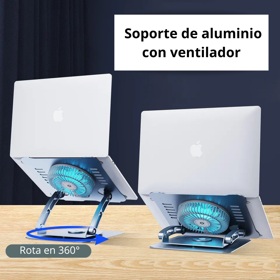 Ventilador Universal giratorio 360 grados para PC o Tablet