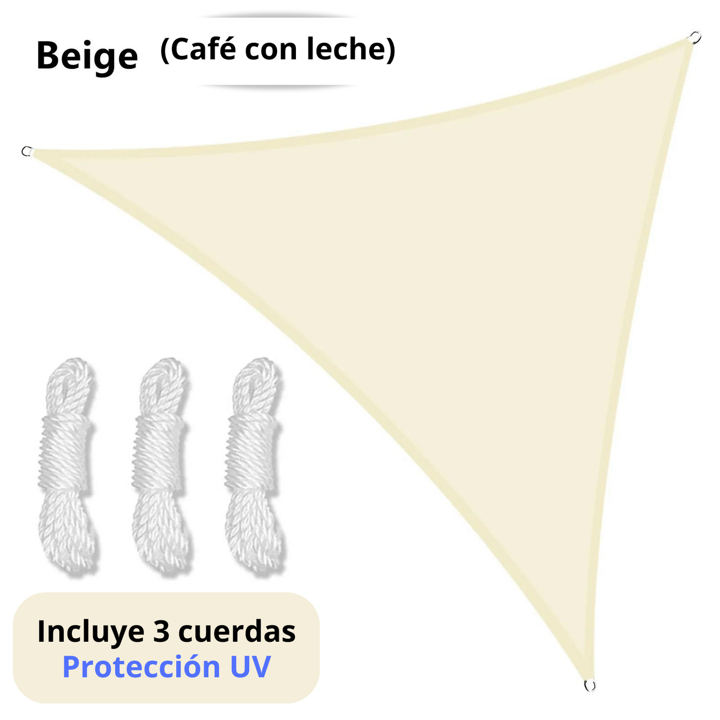 Toldo impermeable para sombra y protección solar